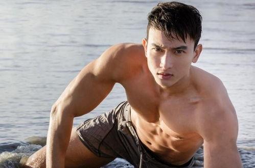 男网红模特照片